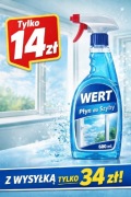 Płyn do szyb i luster Wert 600ml 