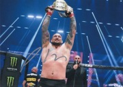 Phil De Fries oryginalny autograf KSW ufc MMA! duże zdjęcie 15x21