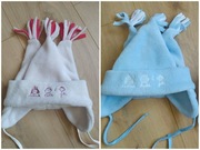 Czapki zimowe, dla parki, wiązana, polar, bawełniana podszewka, obw. 42-44