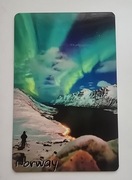 Magnes na lodówkę Norway Norwegia Fiordy Zorza Polarna Góry Zatoka(34).