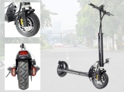NOWA Hulajnoga elektryczna SKATEFLASH Urban 40km 500W 10" Czarna