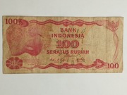 Sprzedam banknot Indonezja 100 Rupii 1984r.