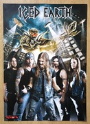 Iced Earth - Duży plakat XL z 2011 r. - Format A2 (ok. 40 x 55 cm) - NOWY!