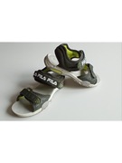 Sandały khaki sandałki r. 33 rzepy Fila 