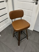 Hoker krzesło obrotowe 2x