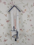 Marynistyczny termometr domowy z jednym wieszaczkiem Vintage design