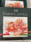 FABER - CASTELL 24 Polychromos Pastles 24 4 sztuki