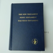 [241] The New Testament. Nowy Testament. Das Neue Testament.