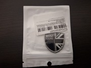 Emblemat logo angli mini nowe metal