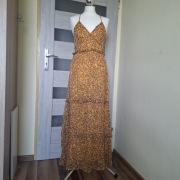 Sukienka maxi na ramiączkach w kwiatki Superdry