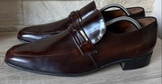 Męskie Klasyczne Angielskie Buty Wsuwane BARKER r.9,5 (29,5cm)