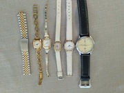 Zegarki kwarcowe 5szt plus branzoletka