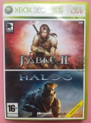 Fable II PL + Halo 3 | Xbox 360 | 2 płyty 