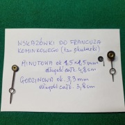 Wskazówki = okularki do zegara francuskiego