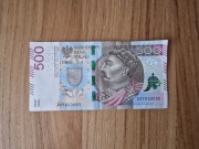 Banknot 500 - seria A0