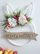 Wianek Wielkanocny Zajączek Wielkanoc Ozdoba Świąteczna