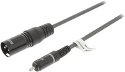 2x XLR - RCA Sweex do monitorów stucyjnych 1,5m