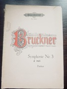 Partytura Peters Bruckner 3 Symfonia