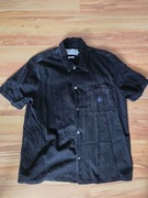 CALVIN KLEIN JEANS koszula męska, krótki rękaw, jeansowa XL