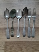 Srebro stare lyzki i widelce żydowska Królewiec po 5,99 zl gram