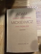 Adam Mickiewicz Dzieła wszystkie Pan Tadeusz Konrad wydanie 1969