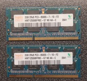 Pamięci do laptopa 2GB  DDR3  hynix
