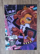 Monster high Clawdeen Wolf karteczka wkład do segregatora
