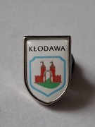 Herb miasta Kłodawa przypinka pin odznaka wpinka