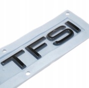  NOWY Emblemat TFSI czarny połysk audi 