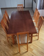 STOŁ STOLIK ROZKŁADANY JADALNIA KRZESŁA