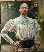 „Autoportret” – kopia obrazu Jacka Malczewskiego 