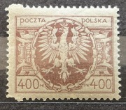 POLSKA Fi.140**, 1923r. - Duży orzeł, uzupełnienie