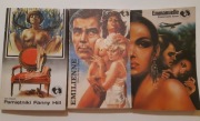 3 Książki erotyki 1990 i 1989 Emmanuelle, Pamiętniki Fanny Hill, Emilienne