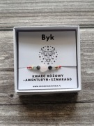 Bransoletka na jedwabnej nici dla Byka