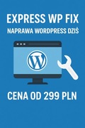 Naprawa strony WordPress lub każdej innej www – Ekspres