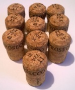 Korek z korka korki po winie prosecco zestaw 10 sztuk