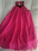 Sukienka biżuteryjna fuksjowa