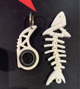 Keyfliper+rekinek kolor/biały