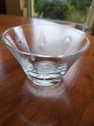 Stara szklana miseczka wzór cukiernica 