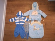 Zestaw ubrań dla chłopca kombinezon dres roz 62-68