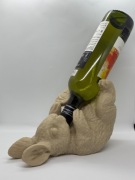 Stojak na Wino Królik Uchwyt na Butelkę Druk 3D Dekoracja wielkanocna