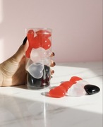 Kostki chłodzące do wody napojów drinków lodowe wielorazowe serca