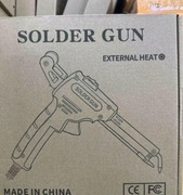 Pistolet lutowniczy SOLDER GUN - szybkie nagrzewanie, lutownica elektryczna