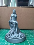 Elf, Dryad - figurka 75mm. Druk.
