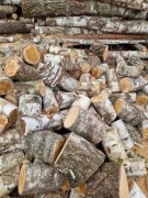 Drewno kominkowe opałowe kominka brzoza 15kg 60L kawałki wysyłka suche