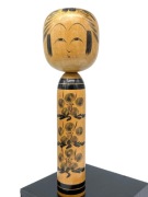 Japonia. Mała Togatta Kokeshi, sygnowana. Showa
