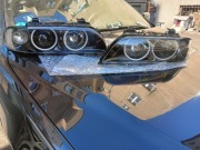 Reflektory BMW e39 lift bi LED bi Xenon klosze ringi cotton 