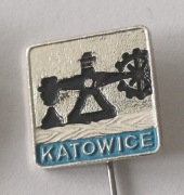 Przypinka PRL Katowice 