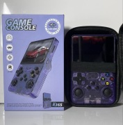 Oryginalny R36S + SanDisk Ultra 64GB + ArkOS Linux Fioletowy