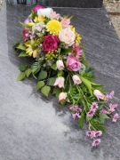 STROIK STROIKI WIĄZANKA na grób cmentarz pomnik wiązanka nagrobna  tulipan 